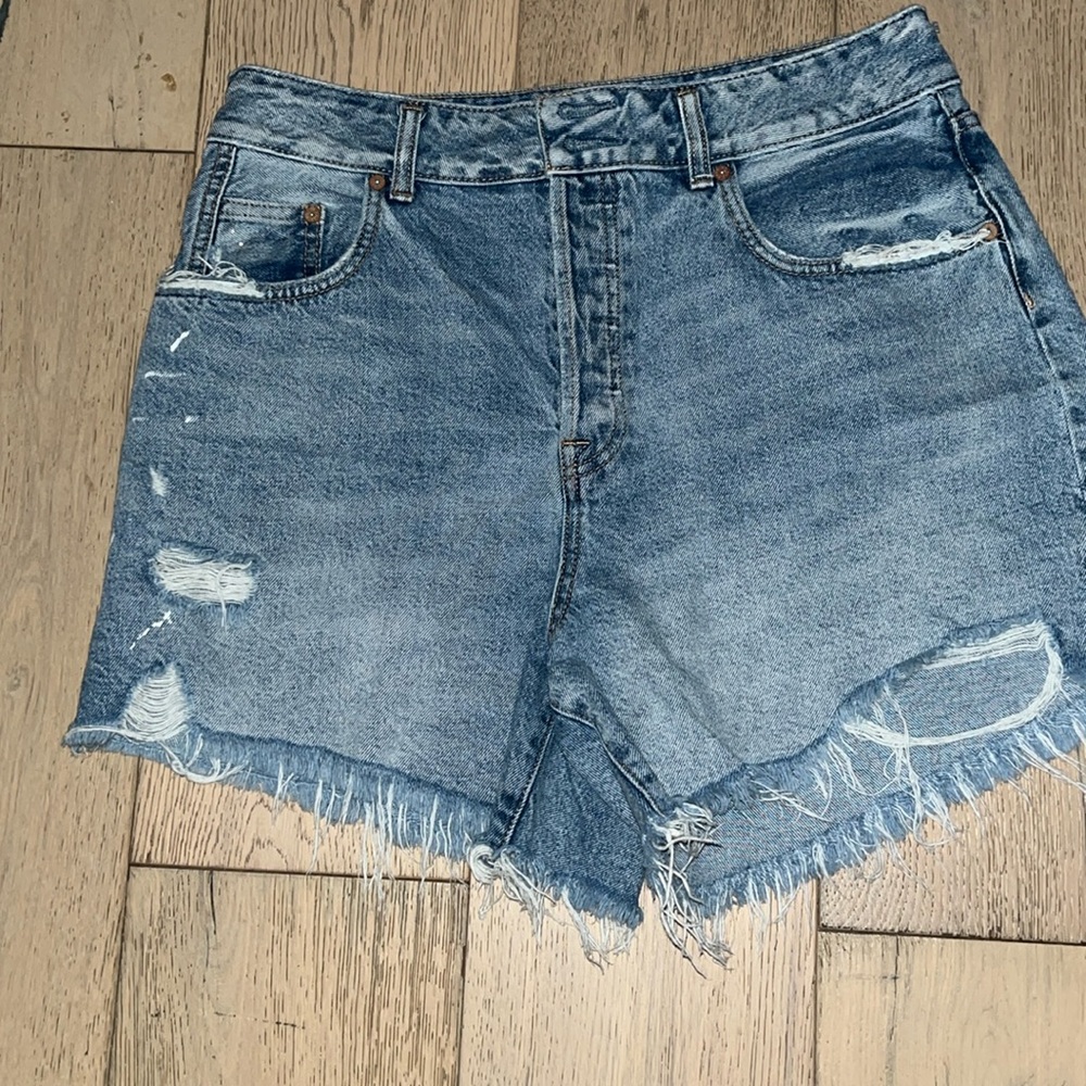 Women’s jean shorts by Free People